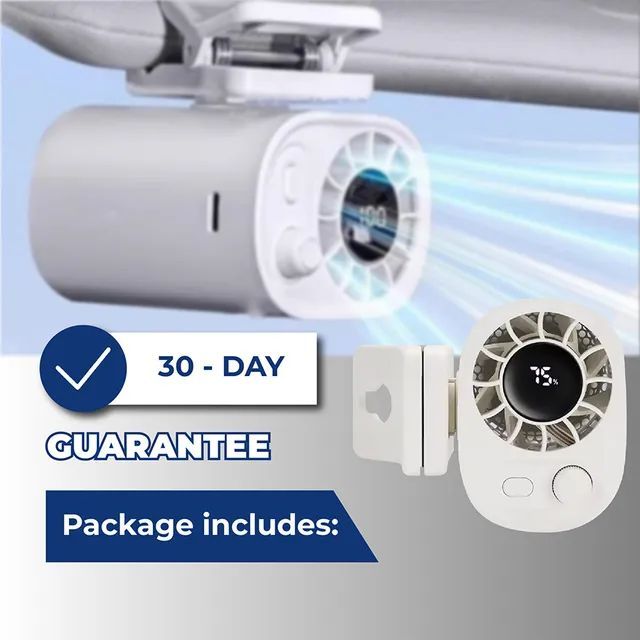 🔥Last Day 50% OFF🔥360° Clip-On Mini Fan