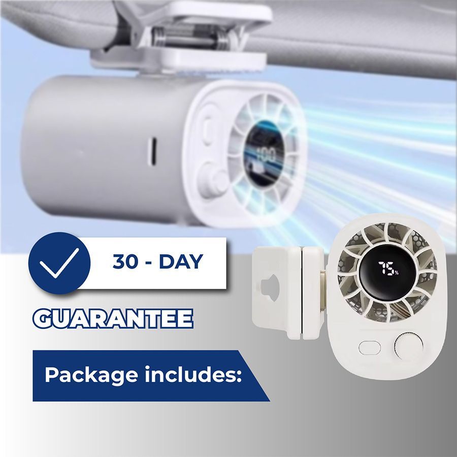 🔥Last Day 50% OFF🔥360° Clip-On Mini Fan